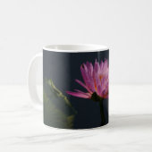 Pink Waterlily Coffee Mug (Front Left)