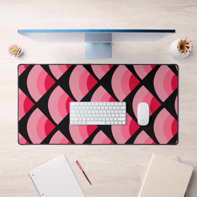Pink Watermelon Inspired Pattern Desk Mat  (Office 1)