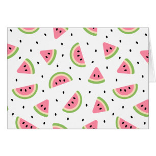 Pink Watermelons, Watermelon Seeds, Summer Pattern