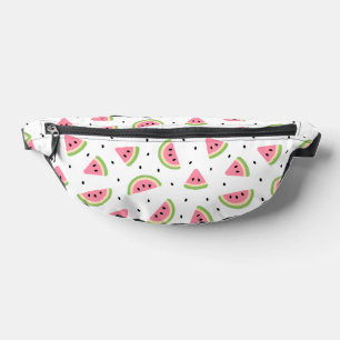 Pink Watermelons, Watermelon Seeds, Summer Pattern Bum Bags