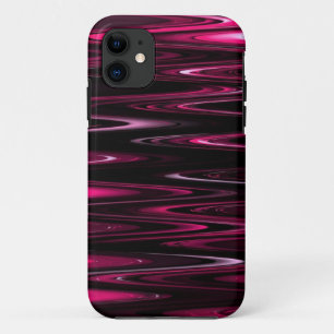 pink waves iPhone 11 case
