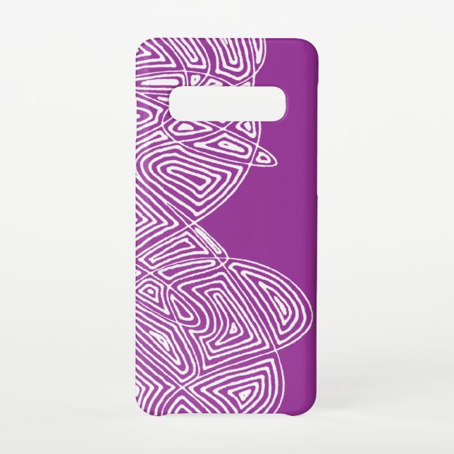 Pink Waves iPhone Case (Back)