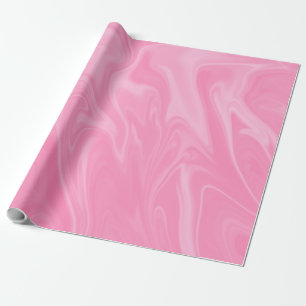 Pink Waves Painting Best minimal abstract art Wrapping Paper