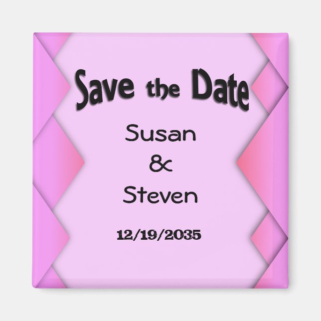 Pink Weave Magnet (Front)