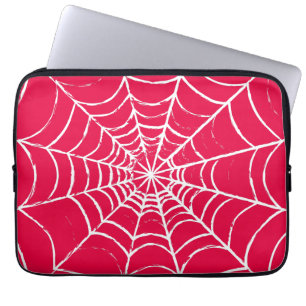 Pink Web Laptop Sleeve