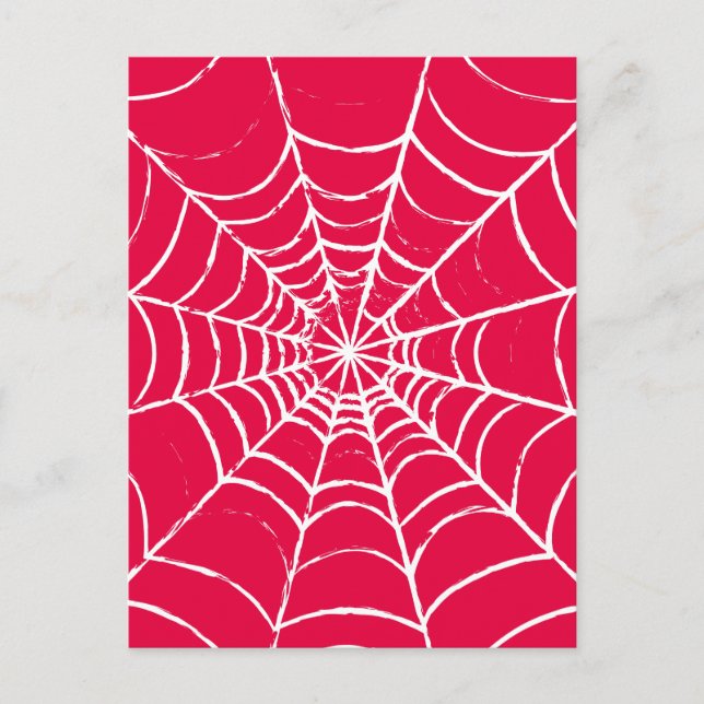 Pink Web Postcard (Front)