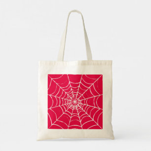 Pink Web Tote Bag