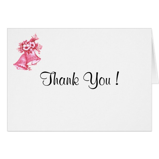 Pink Wedding Bells (Front Horizontal)
