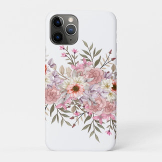 Pink Wedding Bouquet iPhone 11 Pro Case