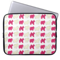 Pink White Circus Zoo Animal Cookies Crackers
