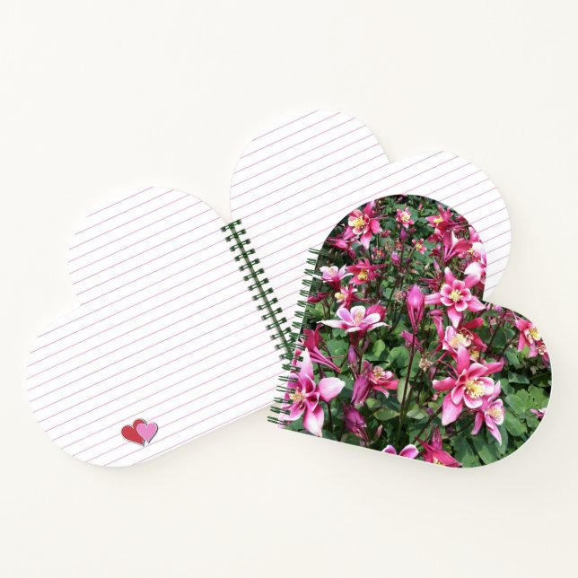 Pink White Flowers Notebook (Inside)
