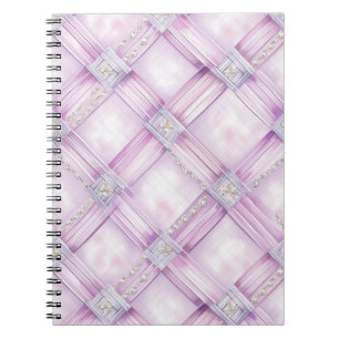 Pink White Pearls Notebook