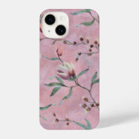Pink & White Tulips Anemones Pattern