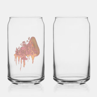 PINK WILD MUSHROOM PIZZA CAN GLASS