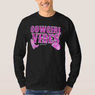 Pink Wild West Western Rodeo Yeehaw Country Cowgir T-Shirt