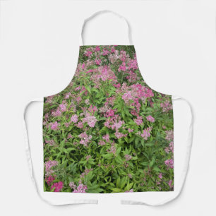 Pink Wildflower Garden Apron