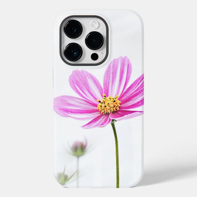 Pink Wildflowers  Case-Mate iPhone Case (Back)