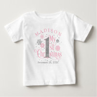 Pink Winter Onederland Baby Girl 1st Birthday