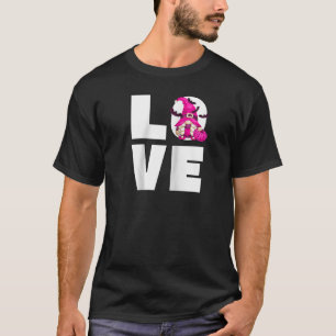 Pink Witch Gnome Mum For Women Who Love Halloween T-Shirt