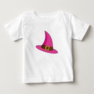 Pink Witch Hat Baby T-Shirt