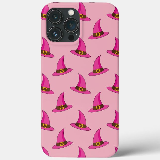 Pink Witch Hat Case-Mate iPhone Case (Back)