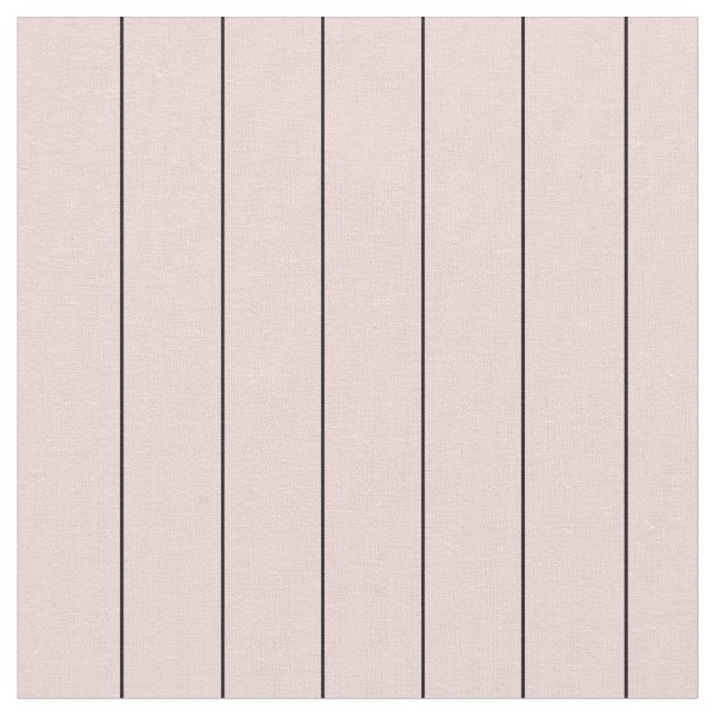 Pink with Black Pinstripes Fabric (Close Up)