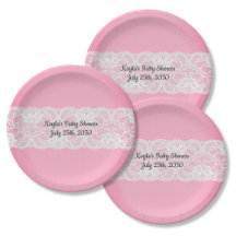 Pink with Lace Baby Shower