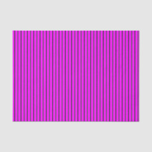 Pink with Medium & Dark Grey Stripes Tissue Paper