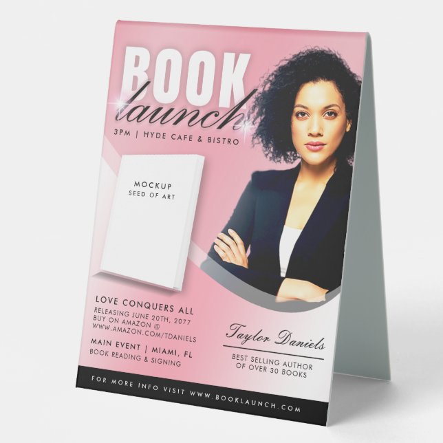 Pink Women's Book Launch Release Event (Front)