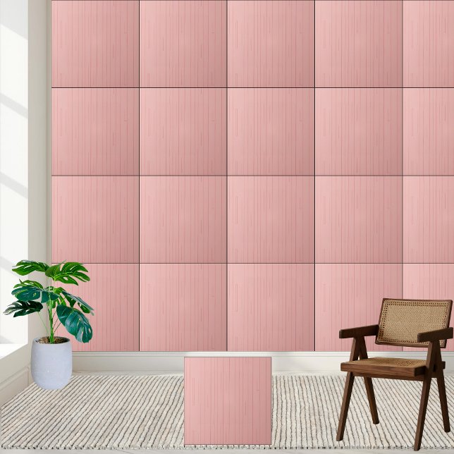 Pink Wood Grain Ceramic Tile (Pink Wood Grain Ceramic Tile)