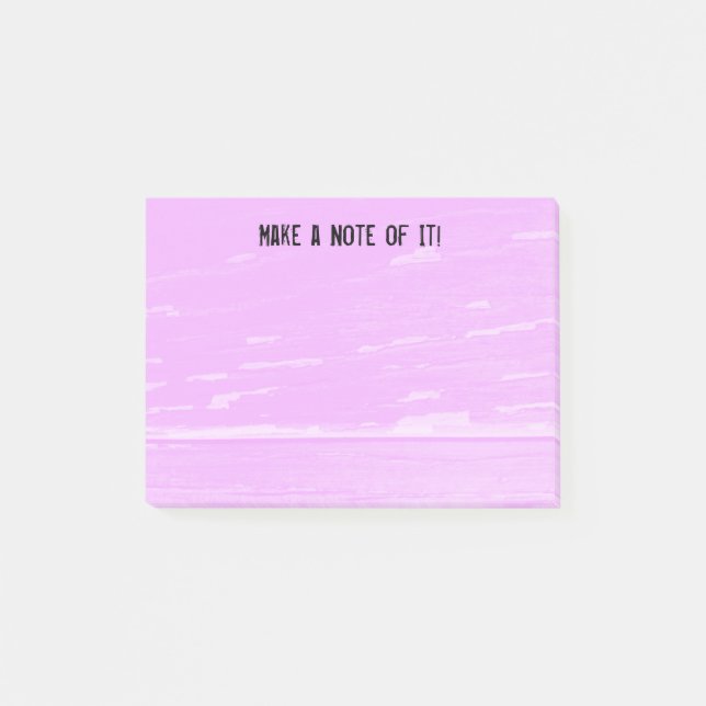 Pink wood notes template (Front)