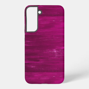 Pink wood texture stripes samsung galaxy case