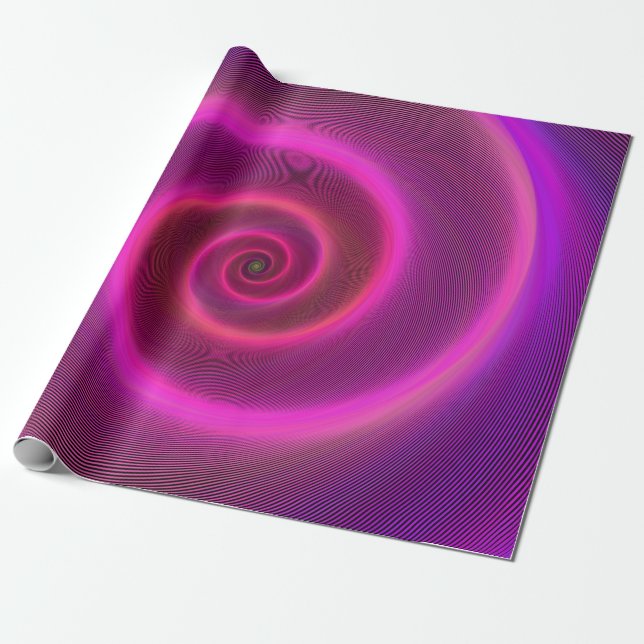 pink wrapping paper (Unrolled)
