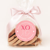 Pink XOXO Personalised Valentine's Day