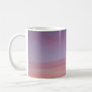 Pink, yellow, and purple cloudy sky coffee mug