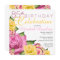 Pink | Yellow Floral 85th Birthday Celebration