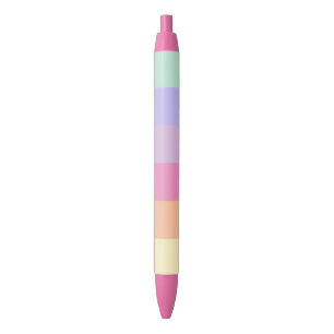 Pink Yellow Orange Blue Green Purple Template Cute Ink Pen