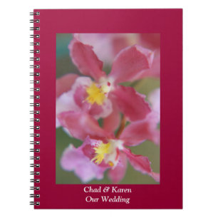 Pink & Yellow Orchids Notebook