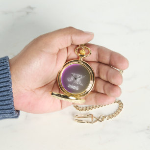 Pink Yellow Pocket Watch 2026