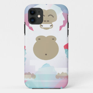 pink yeti iPhone 11 case