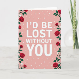 Pink You Are My Everything Card