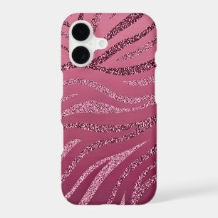 Pink Zebra Glitter