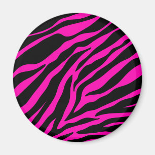 pink zebra magnet
