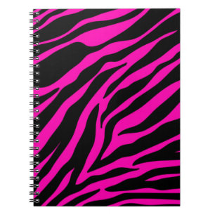 pink zebra notebook