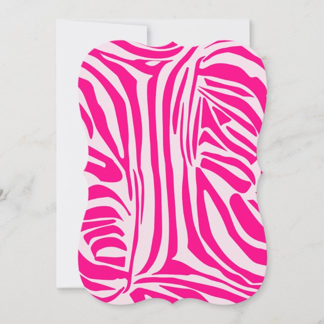 Pink zebra print (Front)