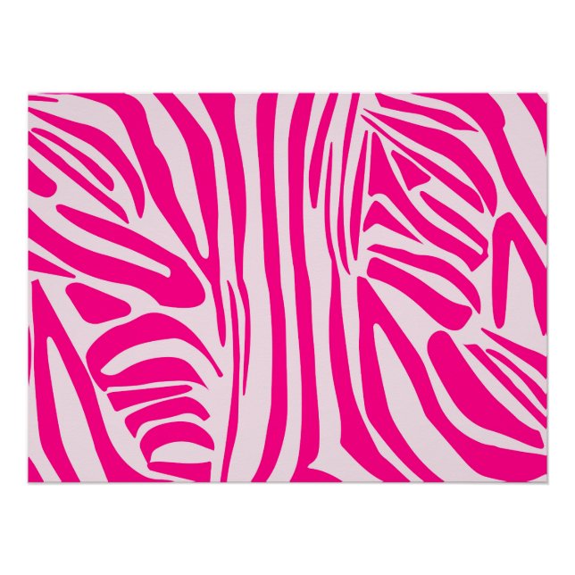 Pink zebra print (Front)