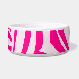 Pink zebra print