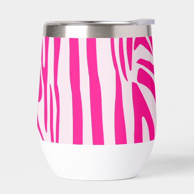 Pink zebra print (Left)