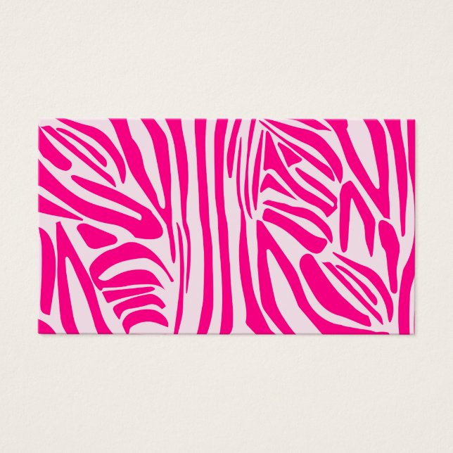 Pink zebra print (Front)