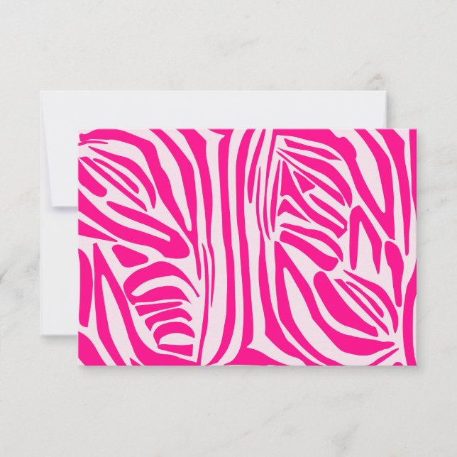 Pink zebra print (Front)